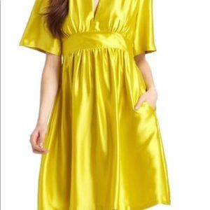 Cynthia Rowley Silk Satin Dress Sz 0